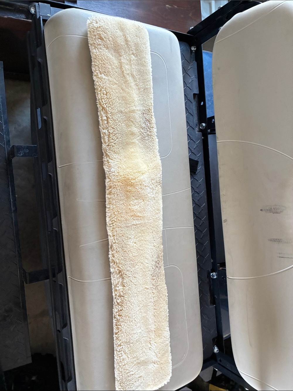 Beige Girth Cover